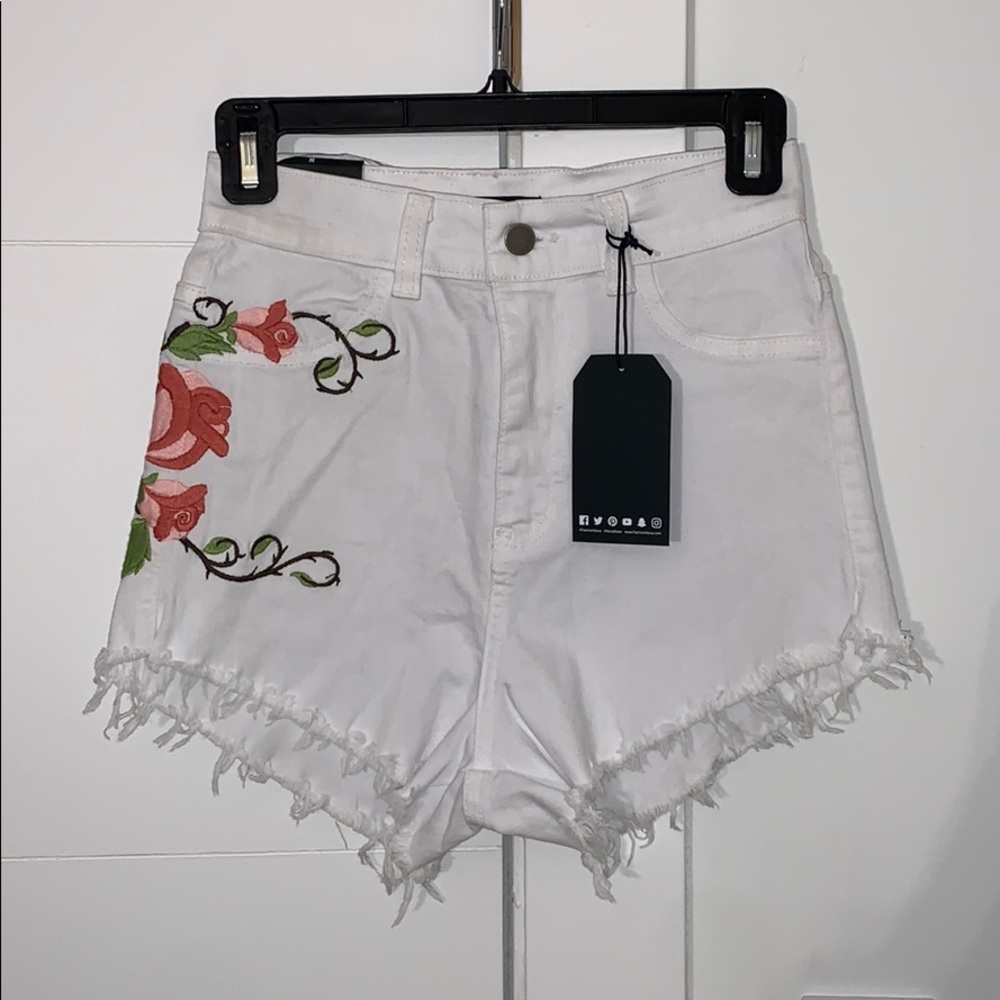 Never worn high waist short